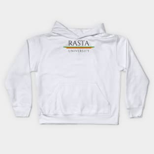 Rasta University Rasta Colors Reggae Kids Hoodie